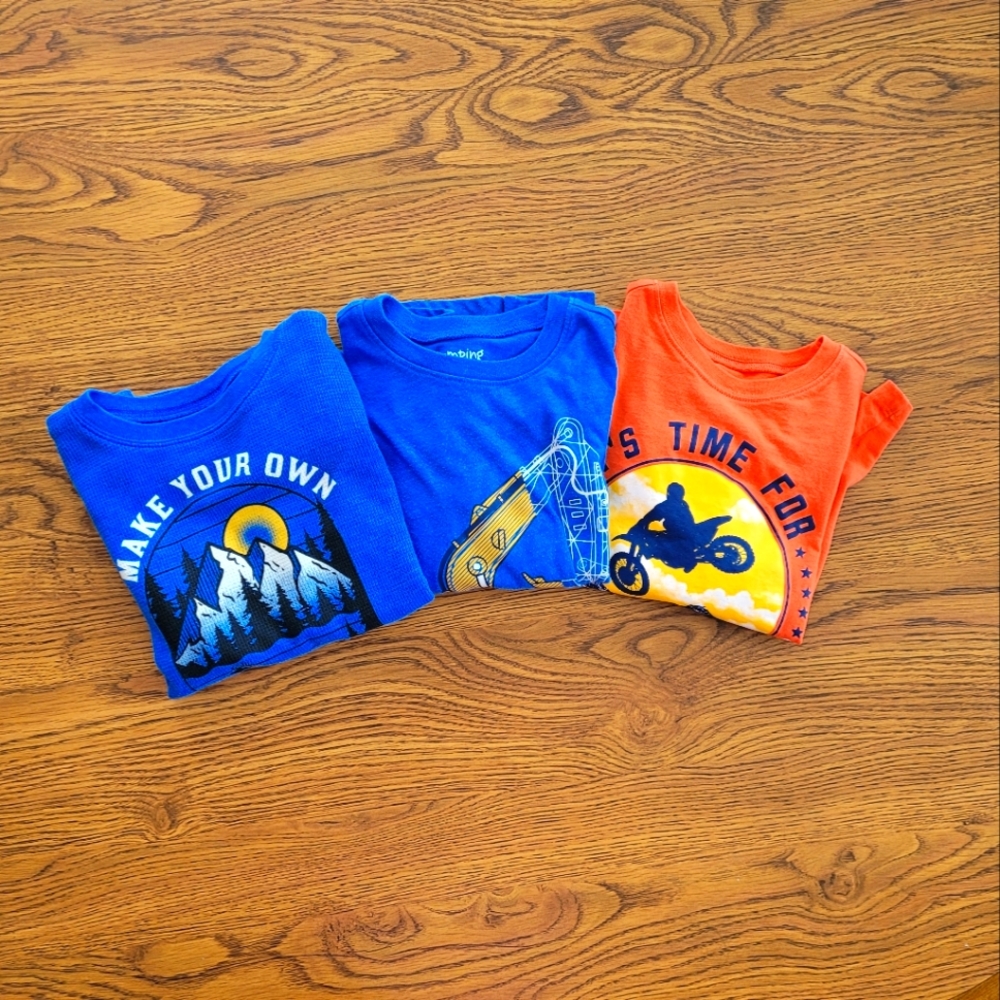 Long Sleeve Boys Shirts Bundle